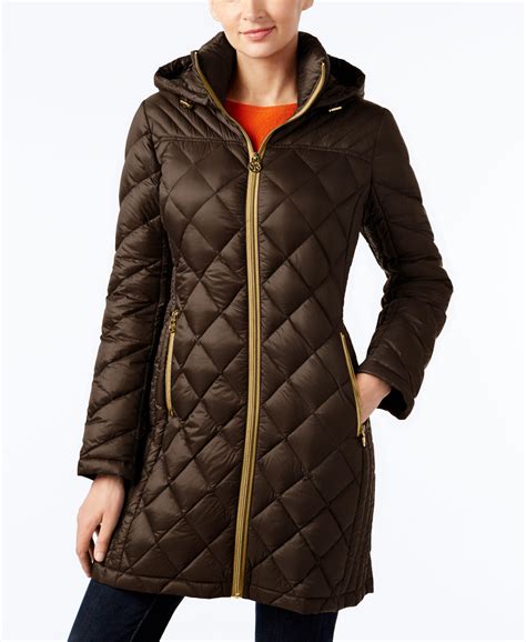 Michael Kors hooded puffer jacket